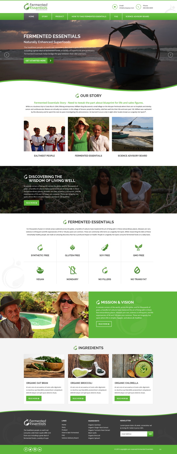 Web Design by pb for this project | Design #11078142