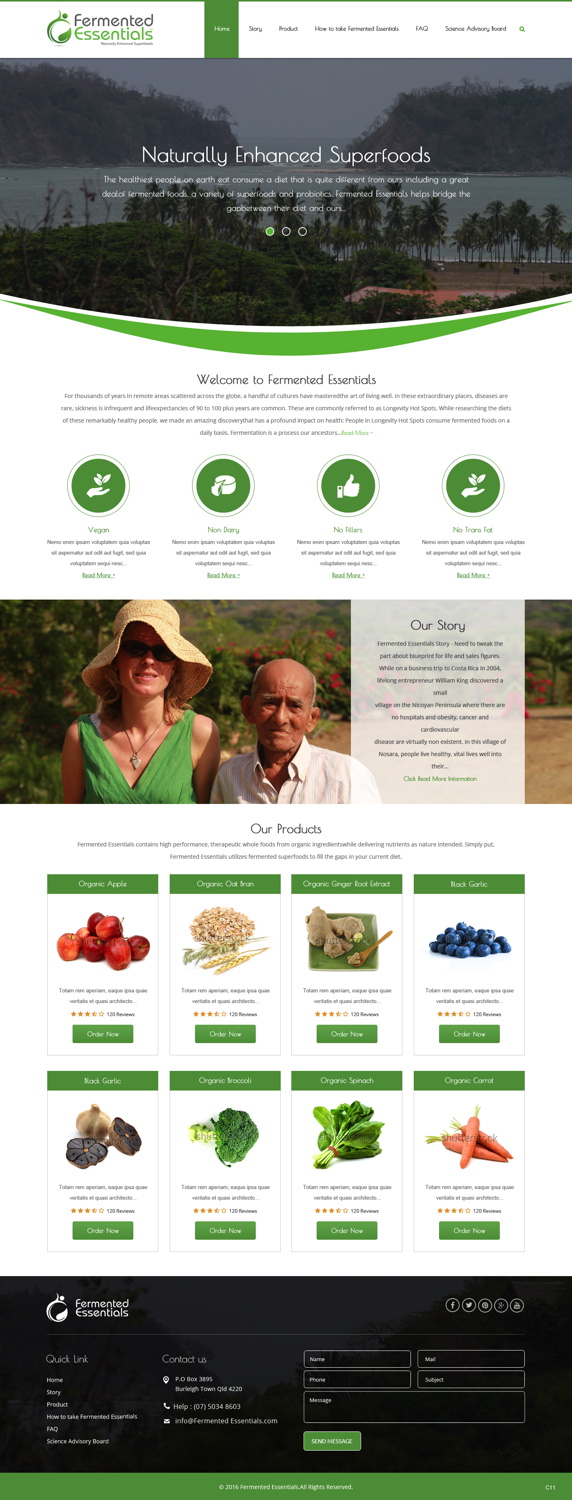 Web Design by pb for this project | Design #11078145