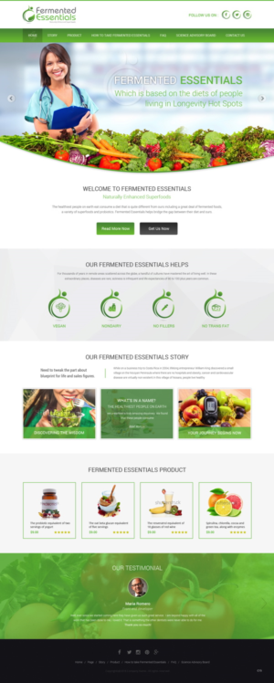 Web Design by pb for this project | Design: #11078155