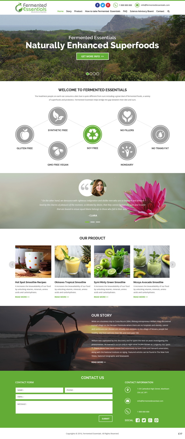 Web Design by pb for this project | Design #11078156