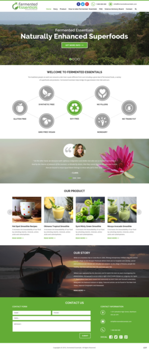 Web Design by pb for this project | Design: #11078156