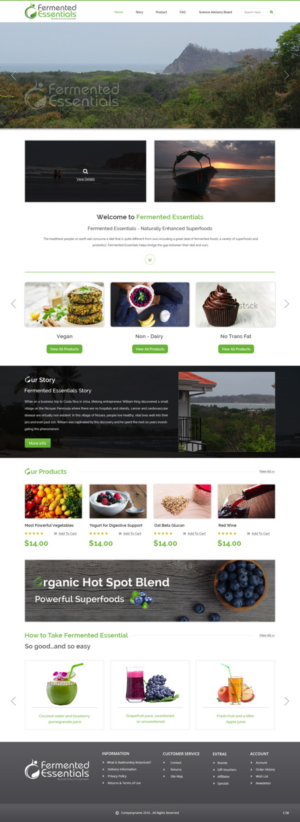Web Design by pb for this project | Design: #11087734