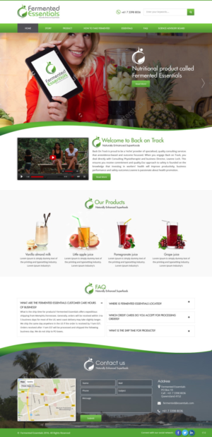 Web Design by pb for this project | Design: #11087735