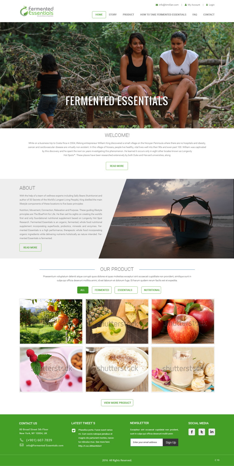 Web Design by pb for this project | Design #11087736