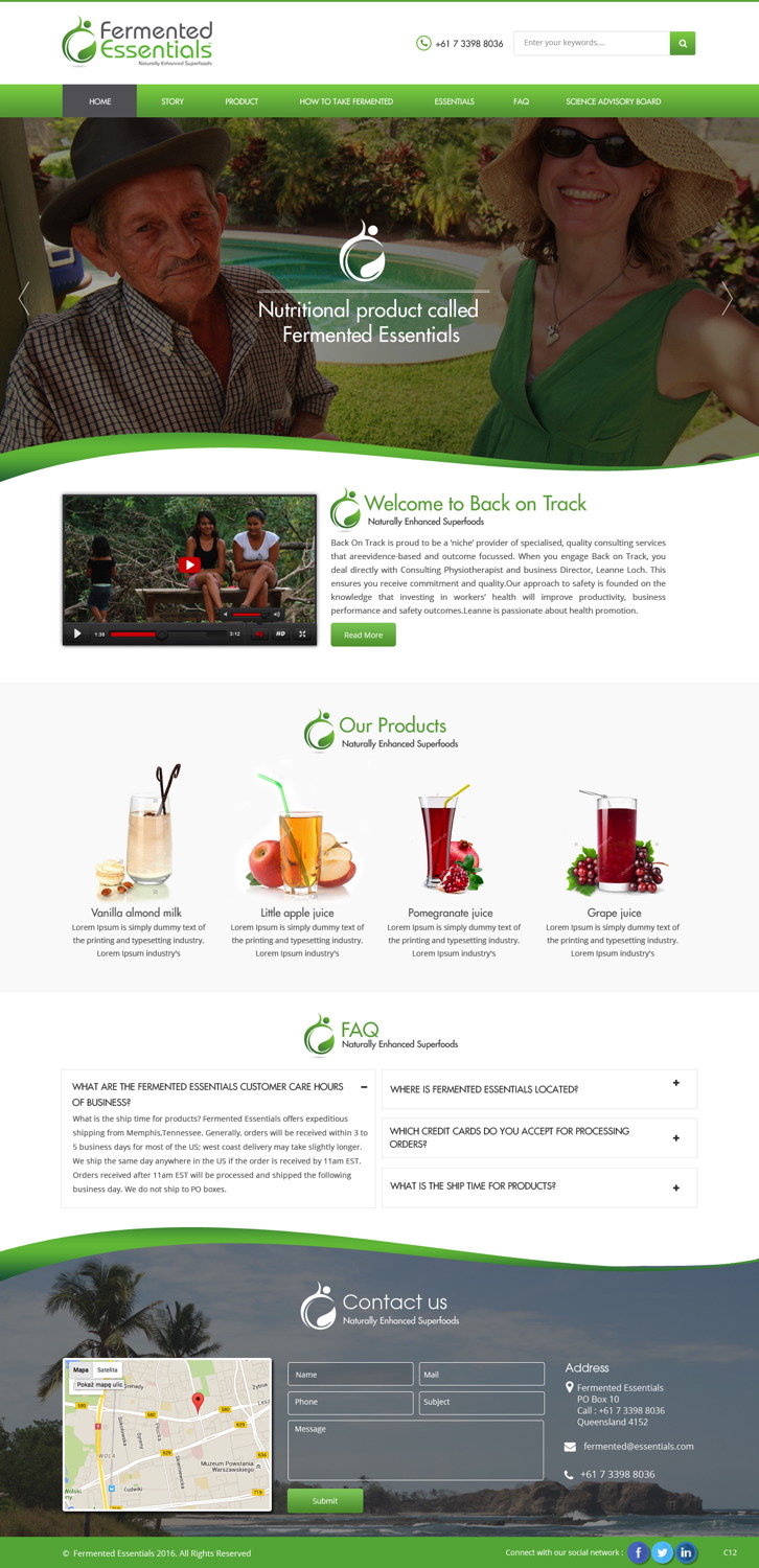 Web Design by pb for this project | Design #11087741