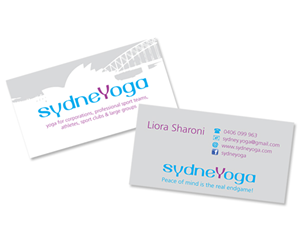 Business Card Design by C Corner for sydneYoga | Design: #473380