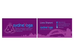 Business Card Design by C Corner for sydneYoga | Design: #475378