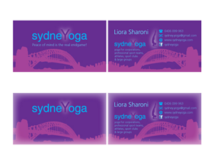 Business Card Design by C Corner for sydneYoga | Design: #477028