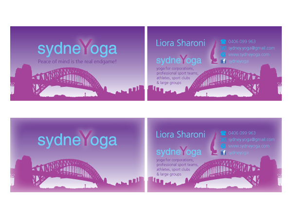 Design de Carte de Visite par C Corner pour sydneYoga | Design #477029