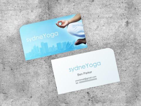 Business Card Design by Nadjin for sydneYoga | Design #469797
