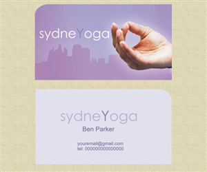 Business Card Design by Nadjin for sydneYoga | Design: #472784