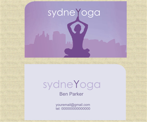 Diseño de Tarjeta de Presentación por Nadjin para sydneYoga | Diseño: #472789