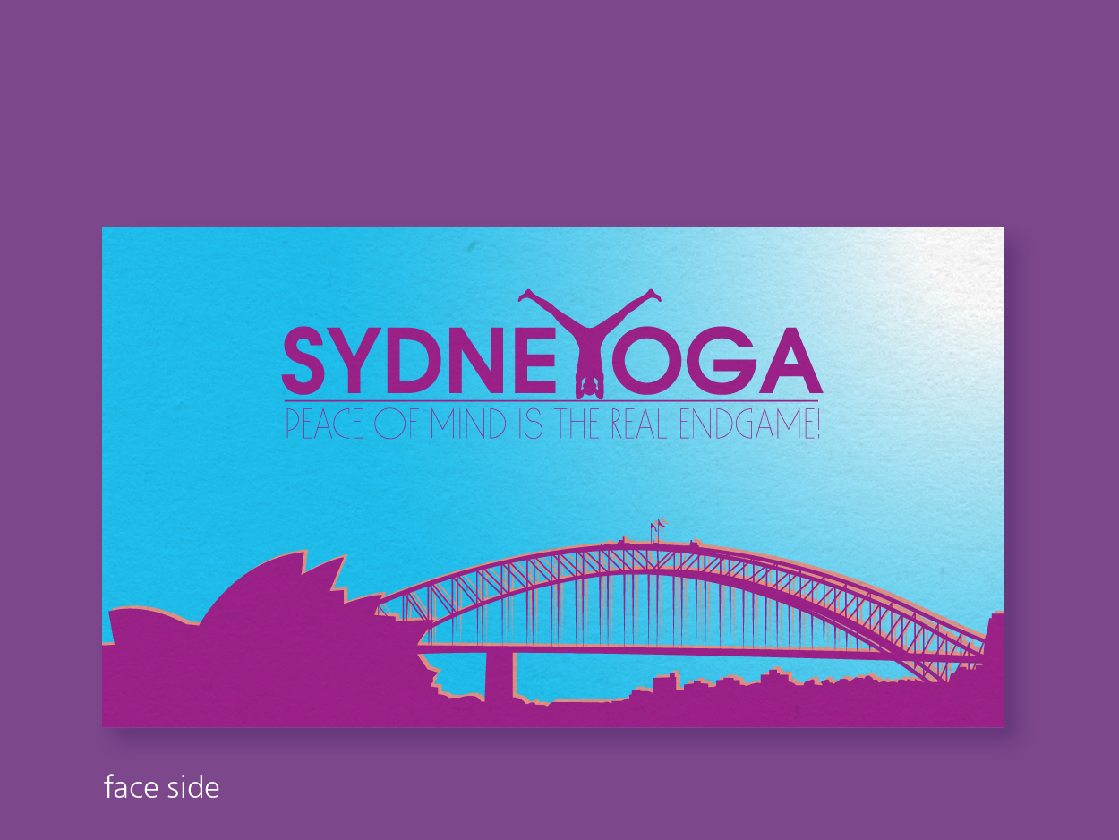 Business Card Design by TeQno for sydneYoga | Design #480797