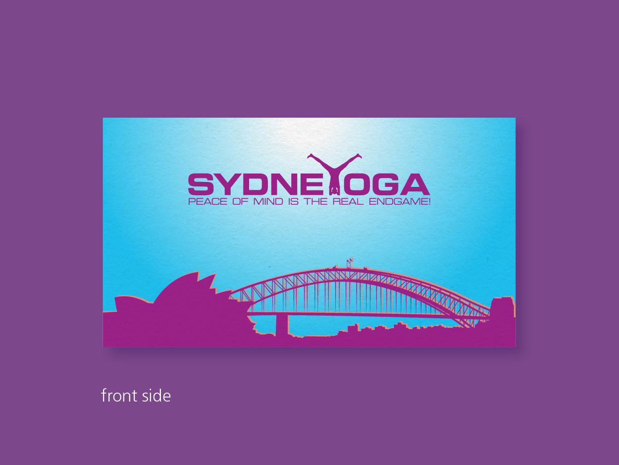 Business Card Design by TeQno for sydneYoga | Design #482099