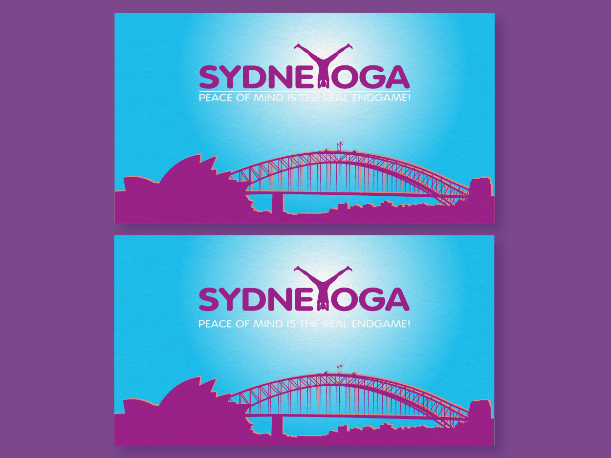 Diseño de Tarjeta de Presentación por TeQno para sydneYoga | Diseño #485478