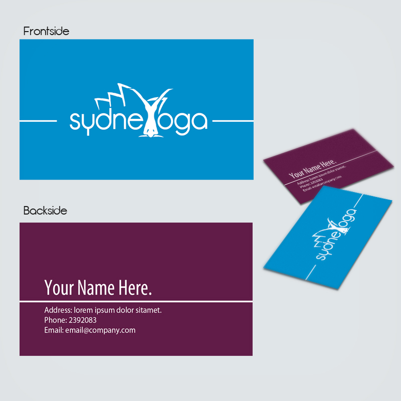 Business Card Design by purwa for sydneYoga | Design #468797