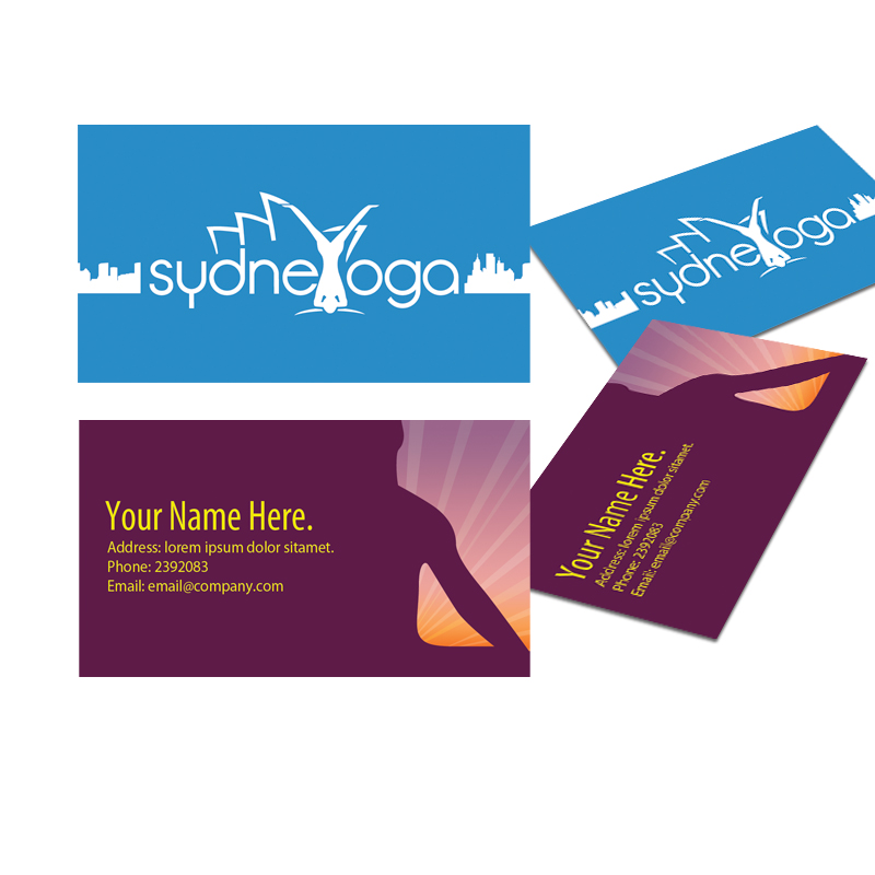 Diseño de Tarjeta de Presentación por purwa para sydneYoga | Diseño #471012