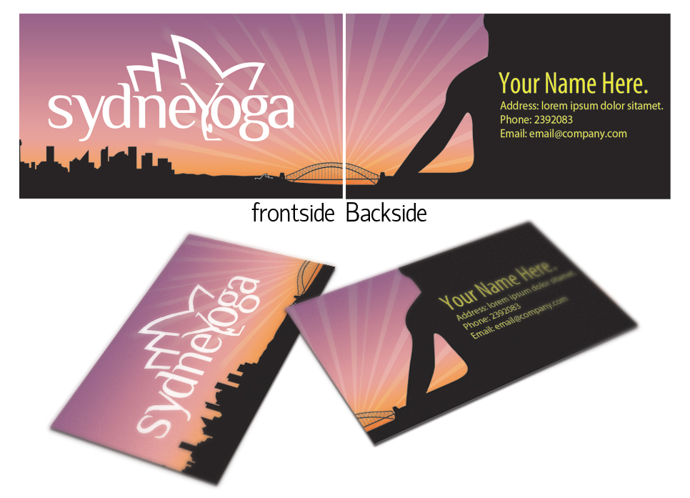 Business Card Design by purwa for sydneYoga | Design #471620