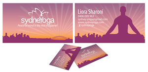 Business Card Design by purwa for sydneYoga | Design: #473965