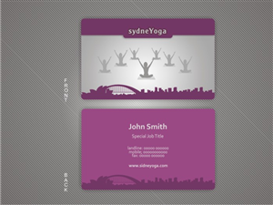 Business Card Design by Oxana for sydneYoga | Design: #473628