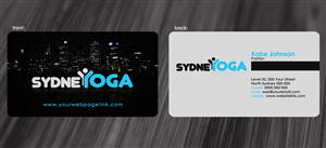 Business Card Design by diRtY.EMM for sydneYoga | Design: #467986
