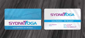 Business Card Design by diRtY.EMM for sydneYoga | Design: #470176