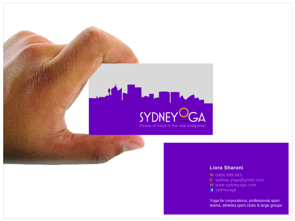 Business Card Design by creativecloud for sydneYoga | Design #473340