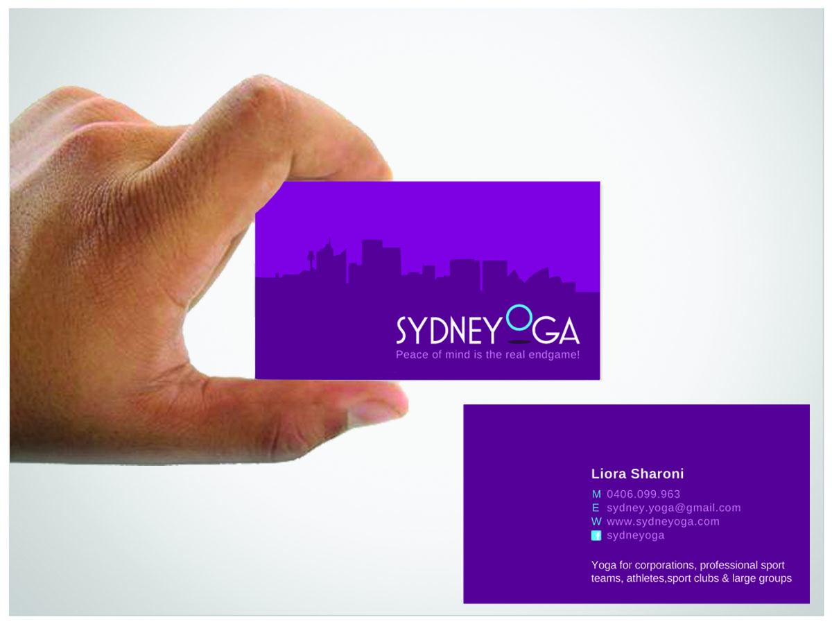 Business Card Design by creativecloud for sydneYoga | Design #473341