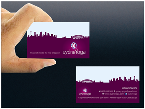 Diseño de Tarjeta de Presentación por creativecloud para sydneYoga | Diseño: #477990