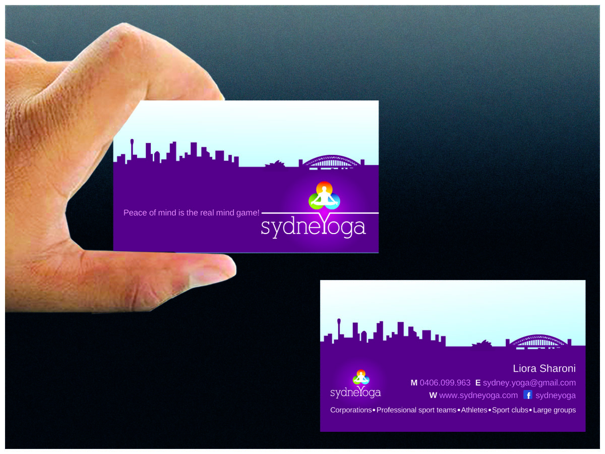 Design de Carte de Visite par creativecloud pour sydneYoga | Design #479294