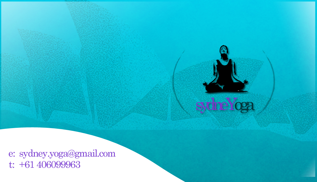 Business Card Design by Digital Mass for sydneYoga | Design #469954