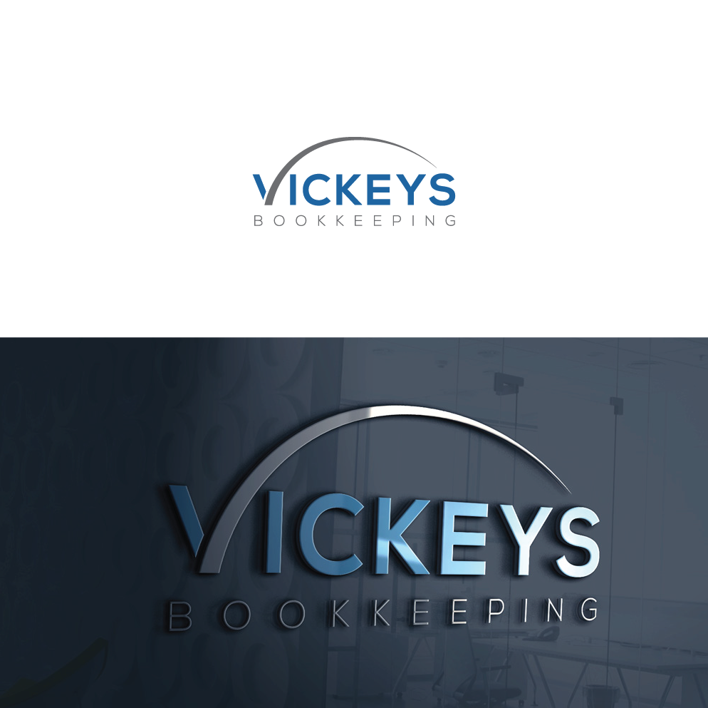 Logo Design by ArtLok for Vickeys Bookkeeping LLC | Design #10949463