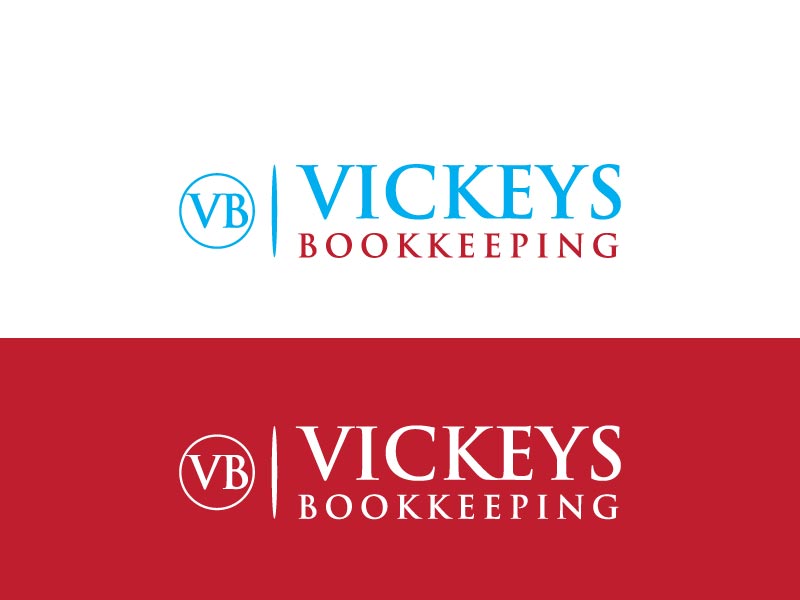 Logo Design by uzzaman for Vickeys Bookkeeping LLC | Design #10933239