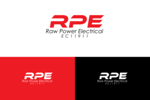 Logo Design by Ather Ali Khan for Raw Power Electrical | Design #10966281
