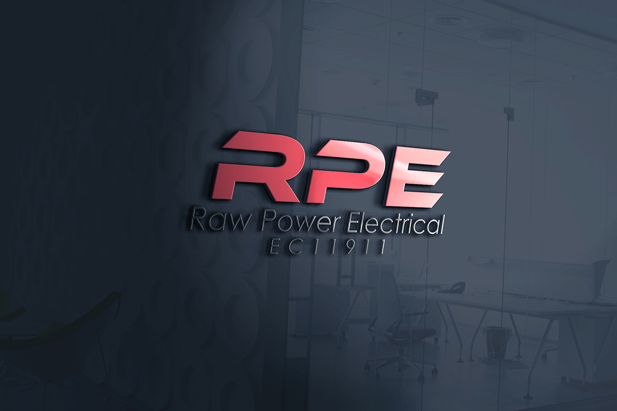 Logo Design by Ather Ali Khan for Raw Power Electrical | Design #10966283