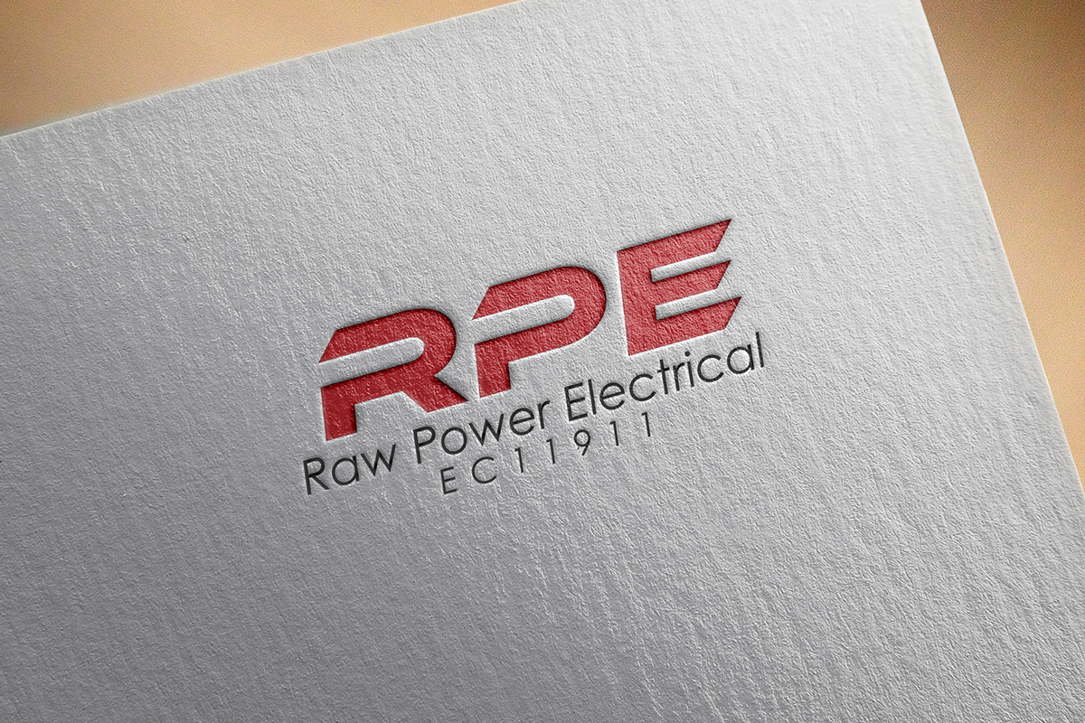 Logo Design by Ather Ali Khan for Raw Power Electrical | Design #10966284