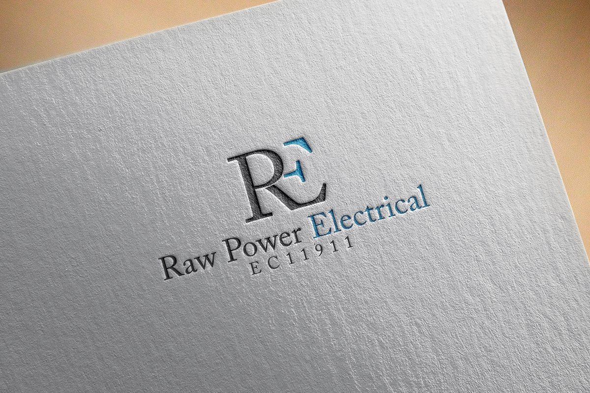 Logo Design by Ather Ali Khan for Raw Power Electrical | Design #10966425