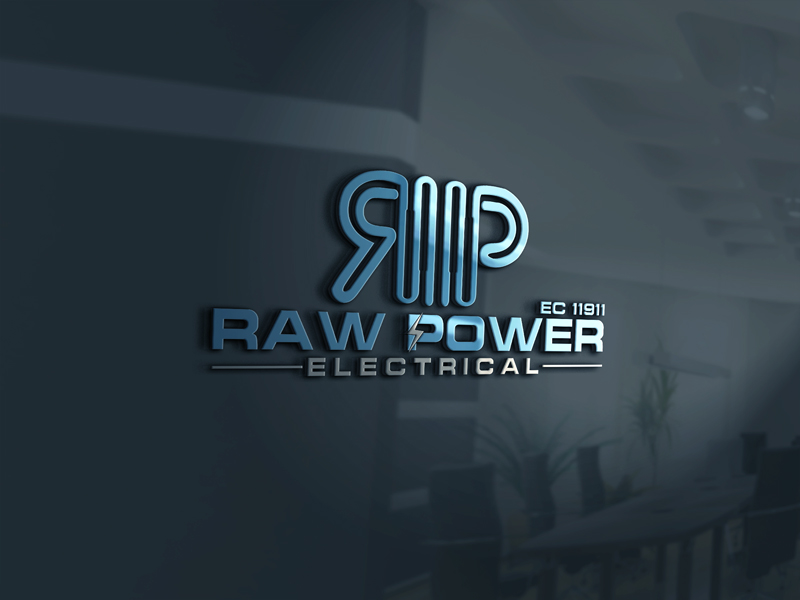 Logo Design by Dulavai for Raw Power Electrical | Design #10938053