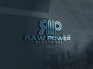 Logo Design by Dulavai for Raw Power Electrical | Design: #10938053