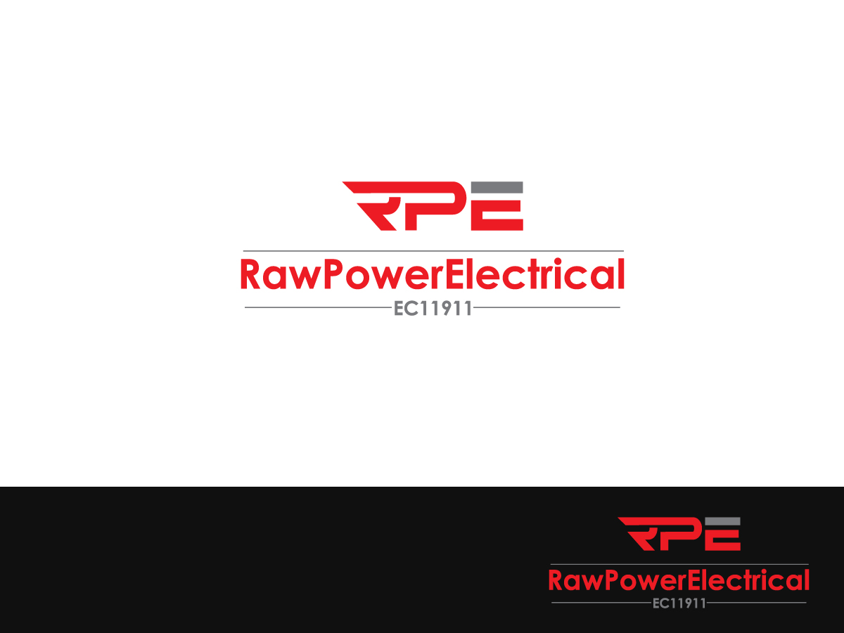 Logo Design by Atec for Raw Power Electrical | Design #10934598