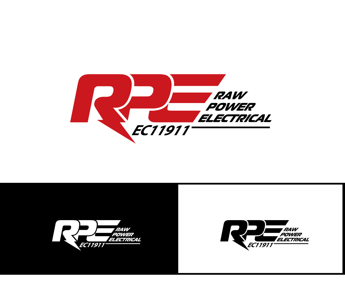 Logo Design by e-graphics for Raw Power Electrical | Design #10934977