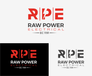 Logo Design by Creative™ for Raw Power Electrical | Design: #10933260