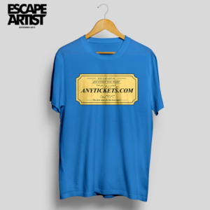 T-shirt Design by escapeartistid for anytickets.com | Design #10973895