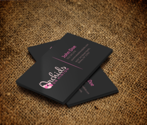 Business Card Design by JK18 for Orchids on Hinton | Design #10991995