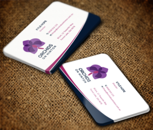 Business Card Design by Grafactory for Orchids on Hinton | Design: #10982754