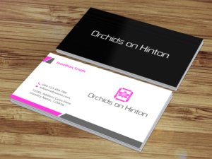 Business Card Design by Creations Box 2015 for Orchids on Hinton | Design: #10961117
