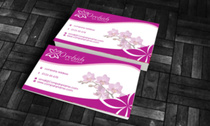 Business Card Design by Creative Forum for Orchids on Hinton | Design: #10949453