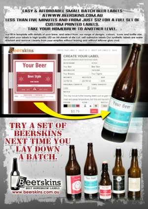 Design de Flyer par NILDesigns pour Beerskins | Design #10971808
