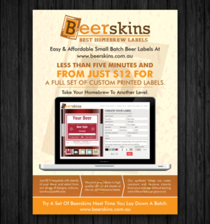 Design de Flyer par ecorokerz pour Beerskins | Design #10936214