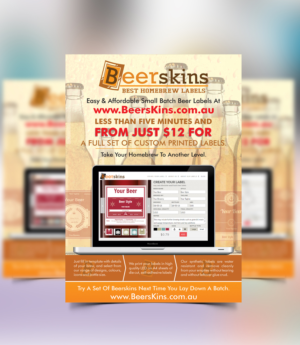 Flyer Design by ecorokerz for Beerskins | Design: #10955003